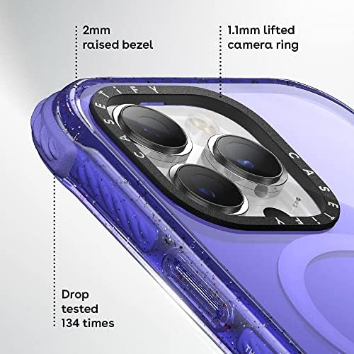 Casetify Ultra Impact iPhone 14 Pro Case [5x טיפת ציון צבאי נבדק / 11.5ft הגנה